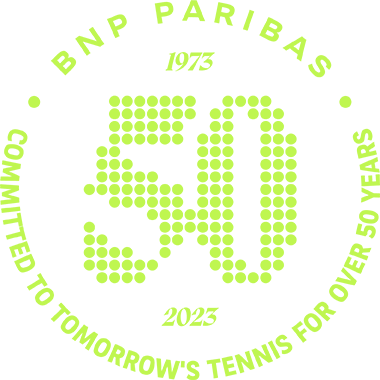 BNP Paribas committed to tomorrow's tennis for over 50 years