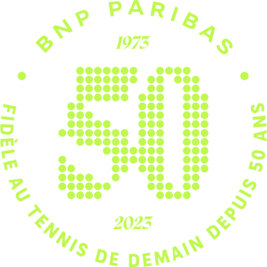 BNP Paribas fidèle au tennis de demain depuis 50 ans