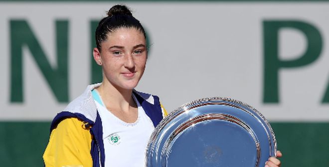 Elsa Jacquemot gagnante de Roland-Garros junior