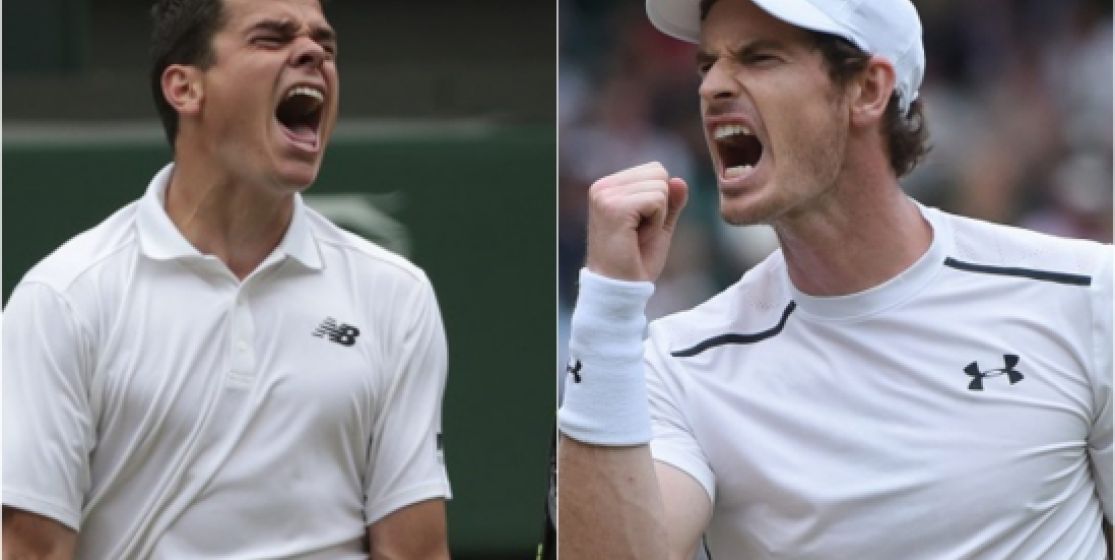 MURRAY AND RAONIC IN WIMBY FINAL