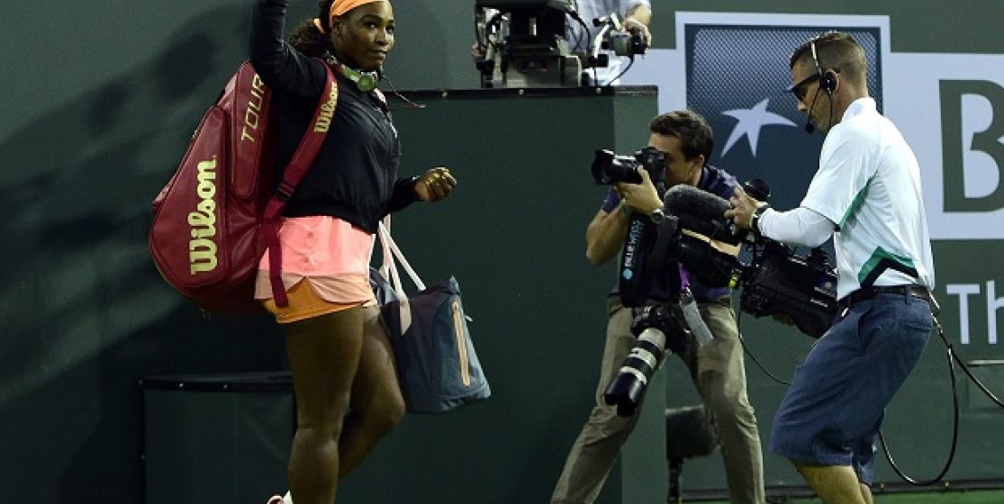 Serena Williams, des larmes au rire