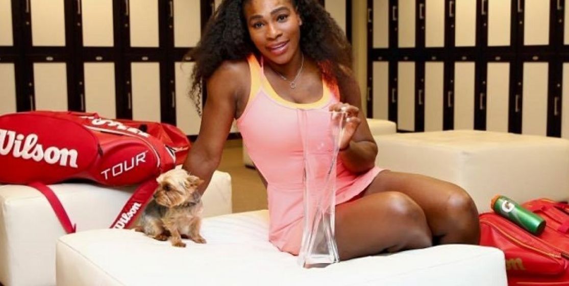 Serena Williams a du chien !