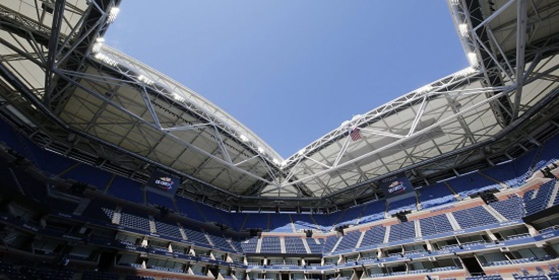 RAISING THE ROOF AT THE US OPEN