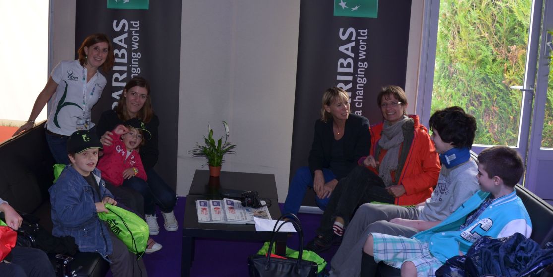  BNP Paribas présent à Rennes dans le cadre de son programme We Are Tennis Solidaire