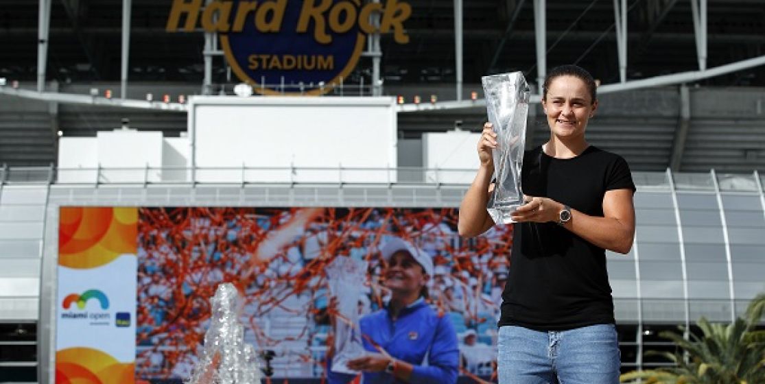 BARTY AND FEDERER PROVE TO BE HARD ROCKS