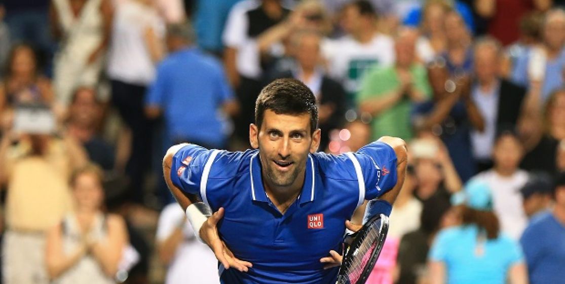 Avant Rio, Djokovic retrouve la banane