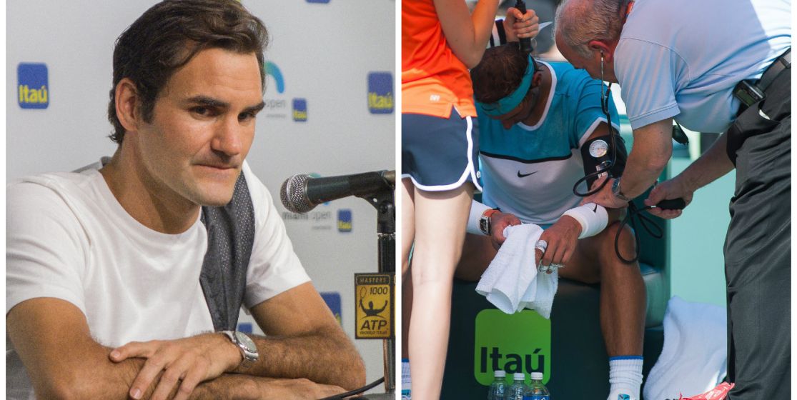 Nadal et Federer à la case
