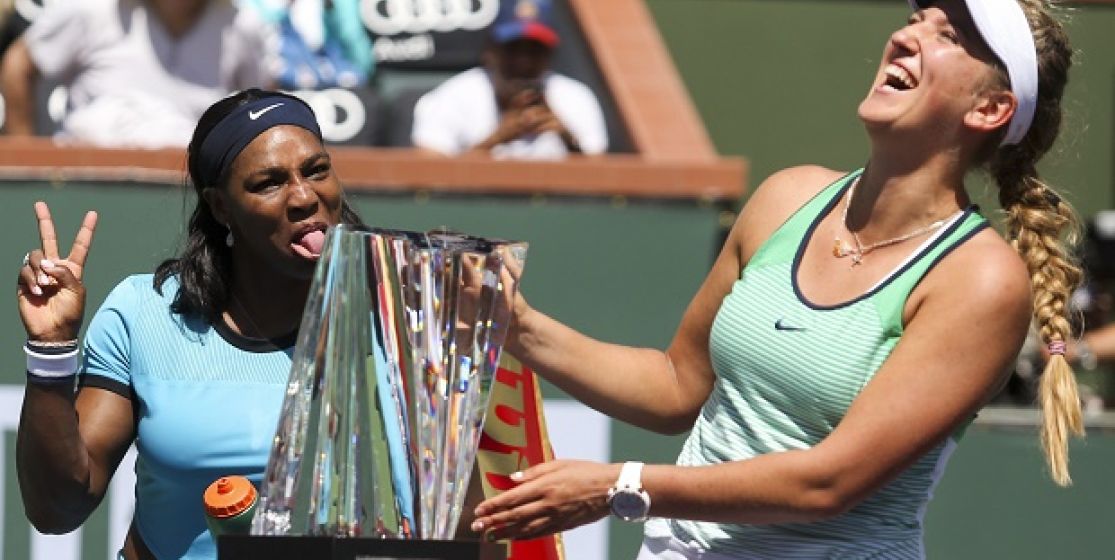 La tornade Azarenka, le photobomb Serena Williams