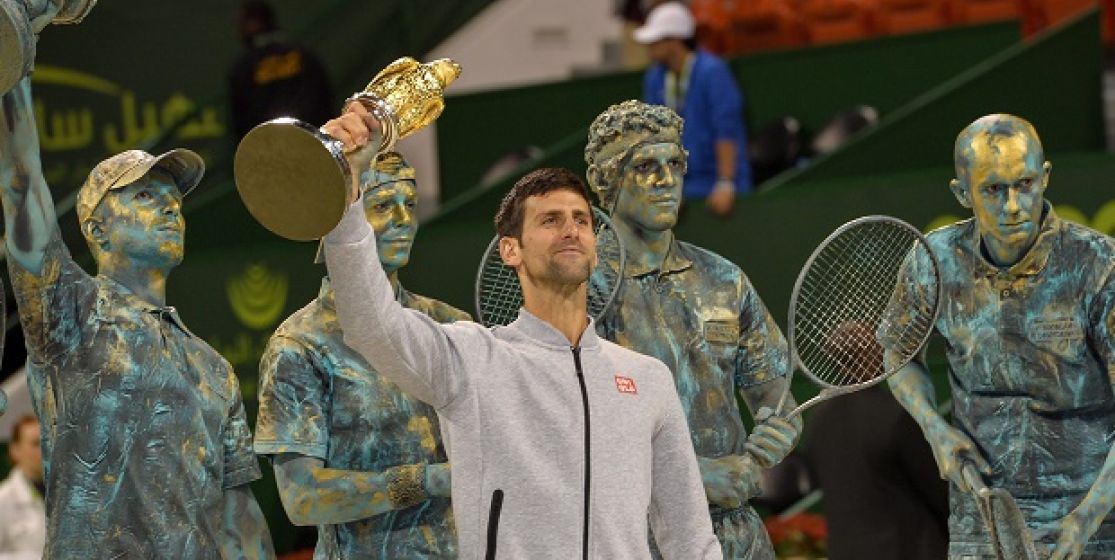 A statue for Djokovic