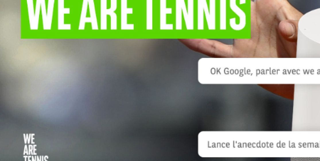 Parlez avec We Are Tennis