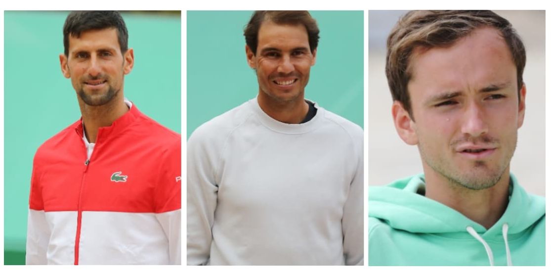 Djokovic, Nadal, Tsitsipas
