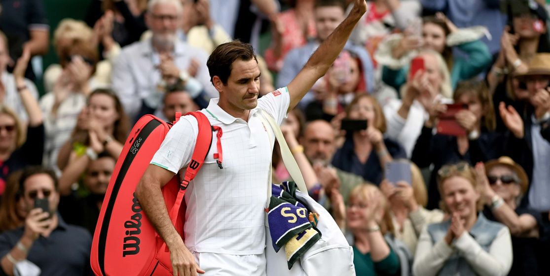 Roger Federer s’en va