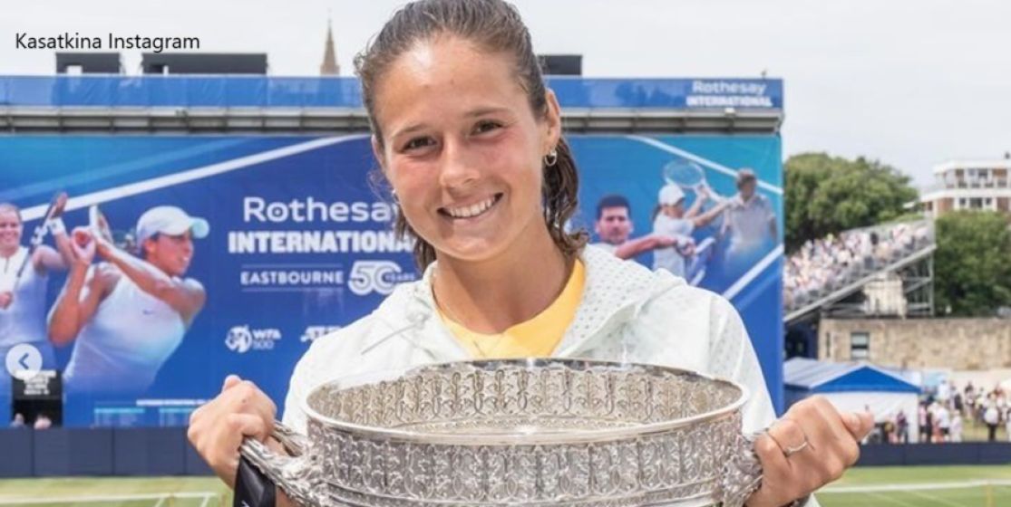 Daria Kasatkina Interview "I'm not afraid of speaking my mind and I'm not different at being myself and yeah. I'm quite proud to be looking in the mirror."