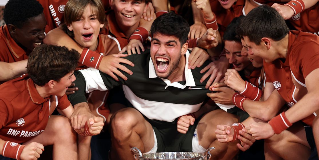 Carlos Alcaraz : p&egrave;lerin de la f&ecirc;te