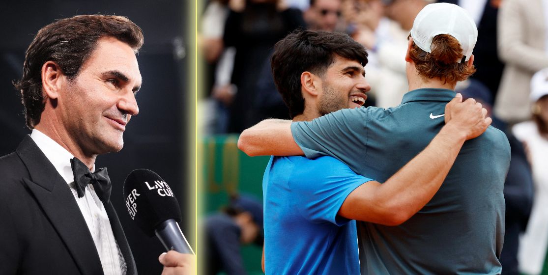 Roger Federer : &laquo; Le meilleur du monde ? Je dirais Sinner. Mais quand Alcaraz est &agrave; son tout meilleur niveau, c'est sans doute lui le plus fort. &raquo;
