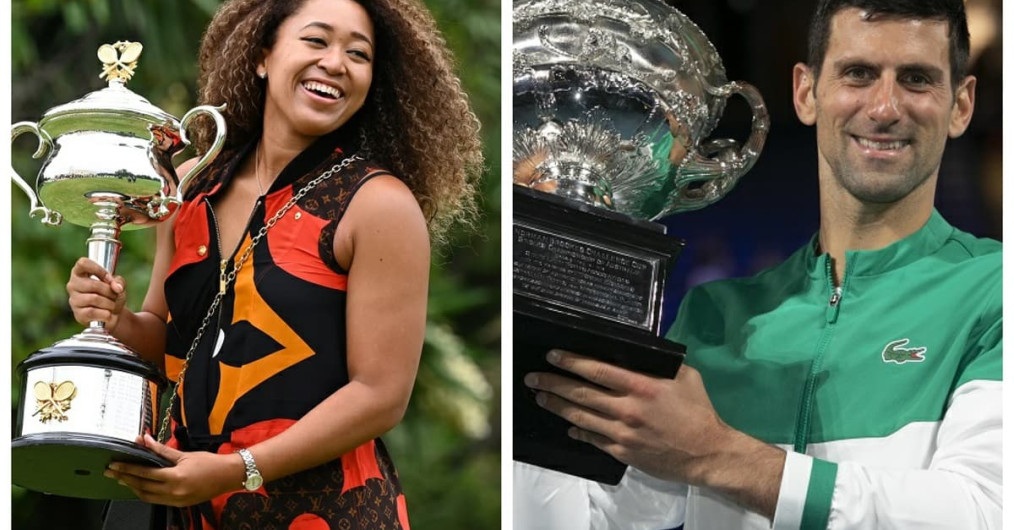 Butterflies attacked both Australian Open winners Naomi Osaka and