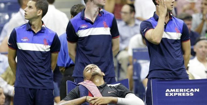 Kyrgios ambiance l'US Open