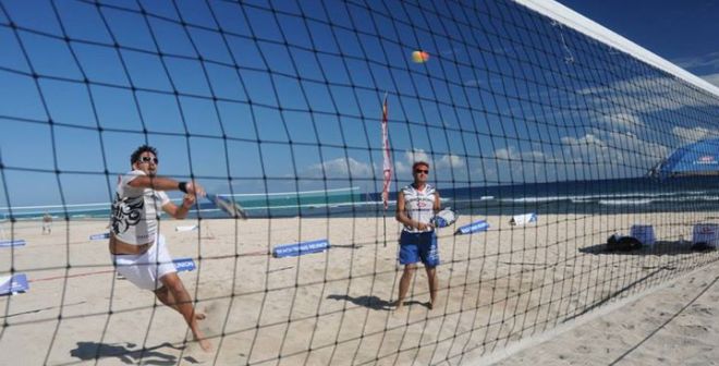 Beach tennis un sport qui monte