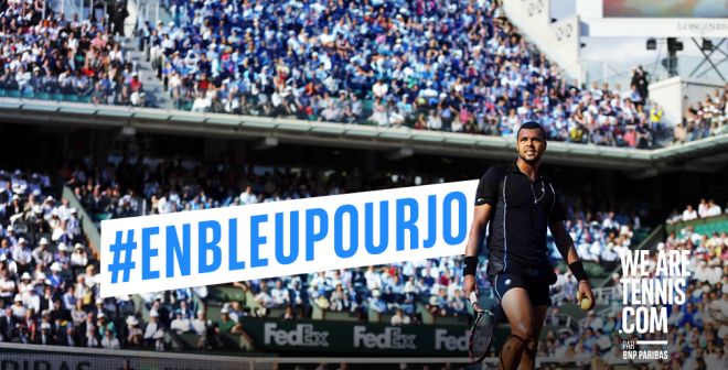 Tous #EnBleuPourJo ! 