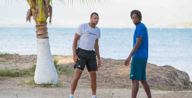 Tsonga - Monfils sur France Ô !