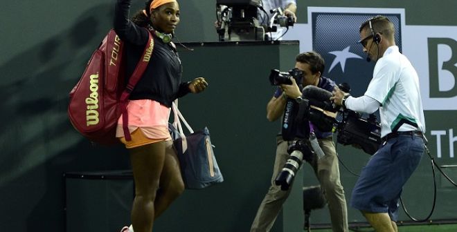 Serena Williams, des larmes au rire