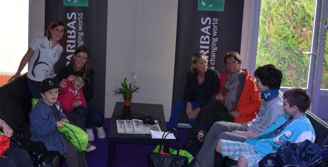  BNP Paribas présent à Rennes dans le cadre de son programme We Are Tennis Solidaire