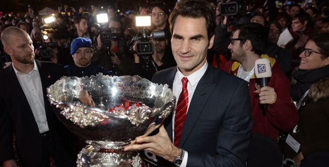 Roger Federer touche le ciel