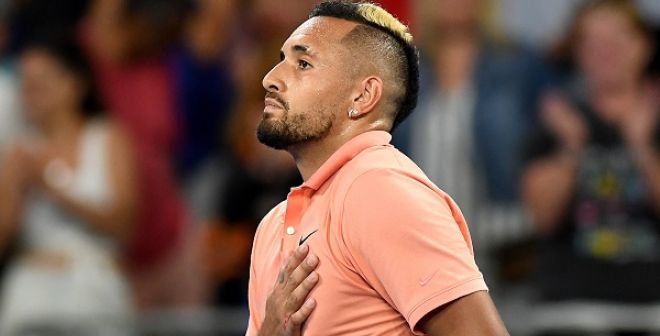 NICK KYRGIOS IS CONTENT