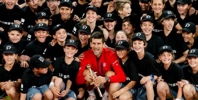 Novak Djokovic en mode Ligue des Champions