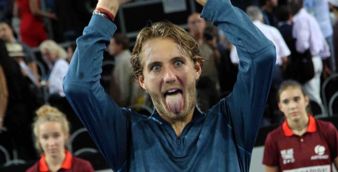 La prems de Lucas Pouille 