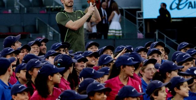 Andy Murray, un marié heureux