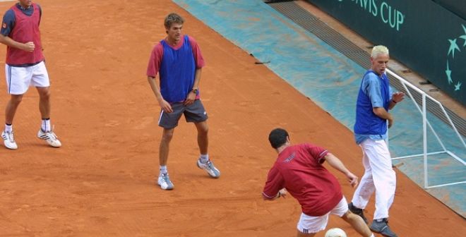 Le jour où le Central de Roland-Garros s’est transformé en terrain de foot…