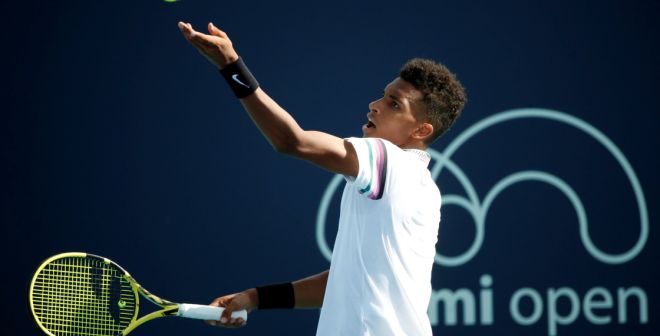 Félix Auger-Aliassime:  20 years old and the top 10 within reach