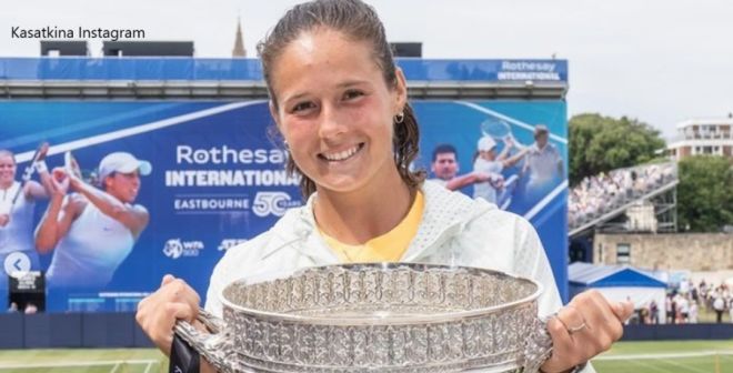 Daria Kasatkina Interview "I'm not afraid of speaking my mind and I'm not different at being myself and yeah. I'm quite proud to be looking in the mirror."