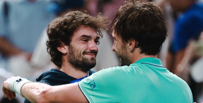 &laquo; Plus que des cousins, ils (Rinderknech et Vacherot) sont comme des fr&egrave;res &raquo;