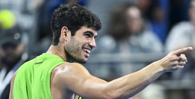 &laquo; Le Grand Chelem calendaire, c'est ambitieux mais possible pour Carlos &raquo; - Samuel L&oacute;pez, coach de Carlos Alcaraz