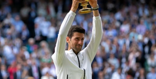 Novak Djokovic titan de Wimbledon