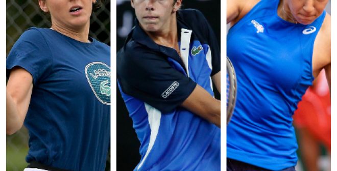 3 membres de la Team BNP Paribas Jeunes Talents à Roland-Garros