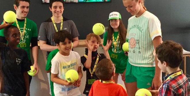 Les aces du cœur le programme tennis solidaire de BNP Paribas