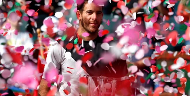 Jour après jour, avec Juan Martin Del Potro, le BNP Paribas Open d'Indian Wells et des camemberts 