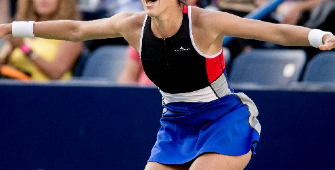 Jour après jour, avec la Coupe Davis par BNP Paribas, Garbine Muguruza et des ratons-laveurs zombies 